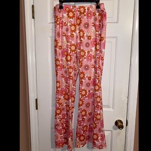 Flower Flare Pants